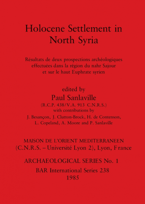 Holocene Settlement in North Syria