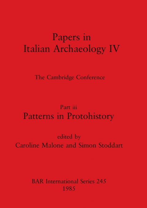 Papers in Italian Archaeology IV