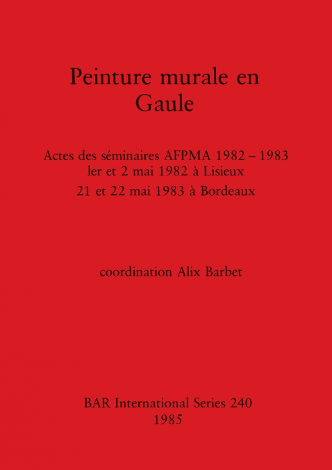 Peinture murale en Gaule