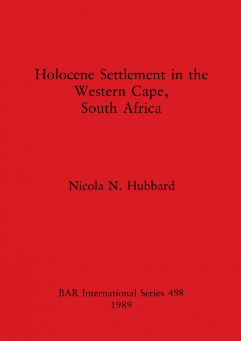 Holocene Settlement in the Western Cape, South Africa