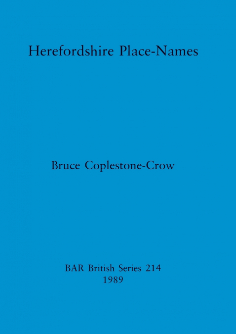 Herefordshire Place Names