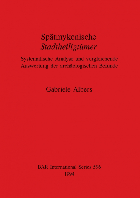 Spätmykenische Stadtheiligtümer