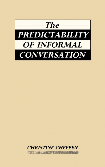 The Predictability of Informal Conversation
