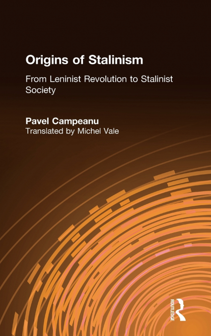 Origins of Stalinism