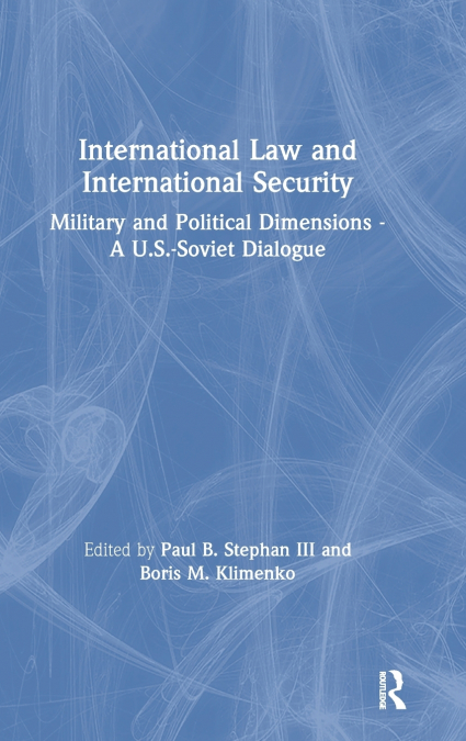 International Law and International Security