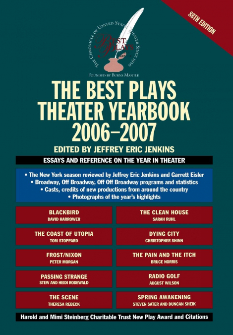 Best Plays Theater Yearbook 2006-2007