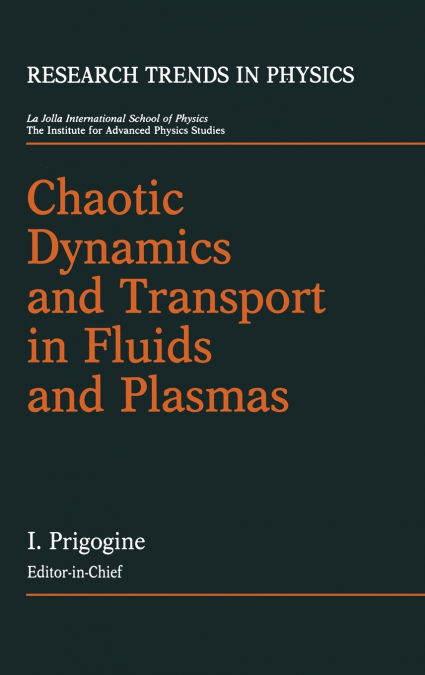 Chaotic Dynamics and Transport in Fluids and Plasmas