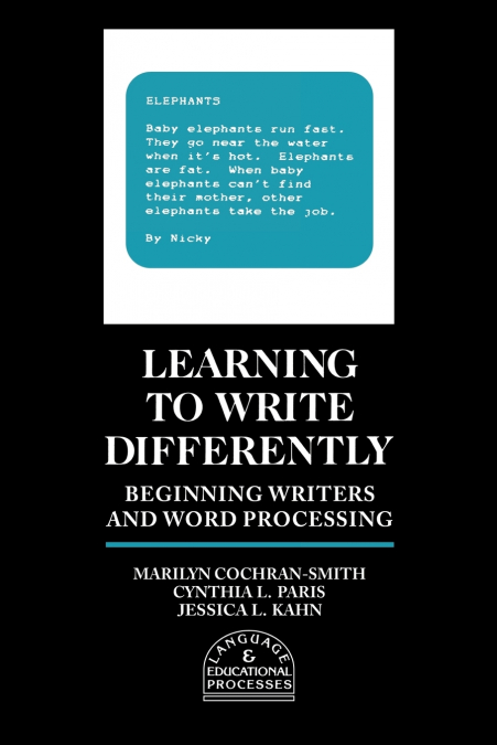 Learning to Write Differently