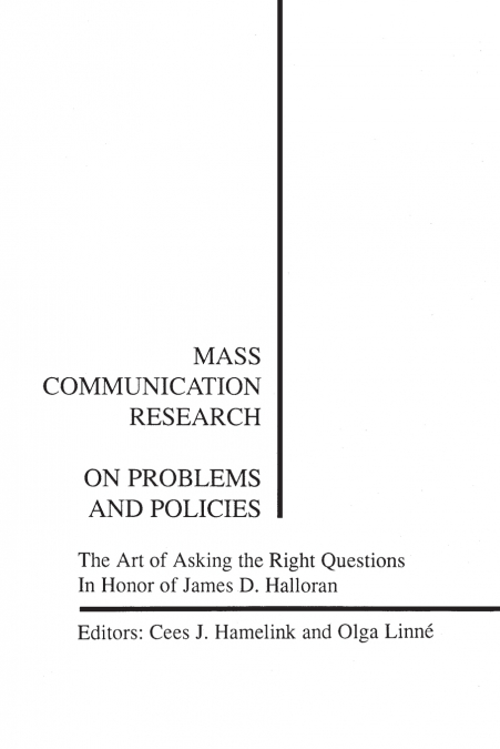 Mass Communication Research