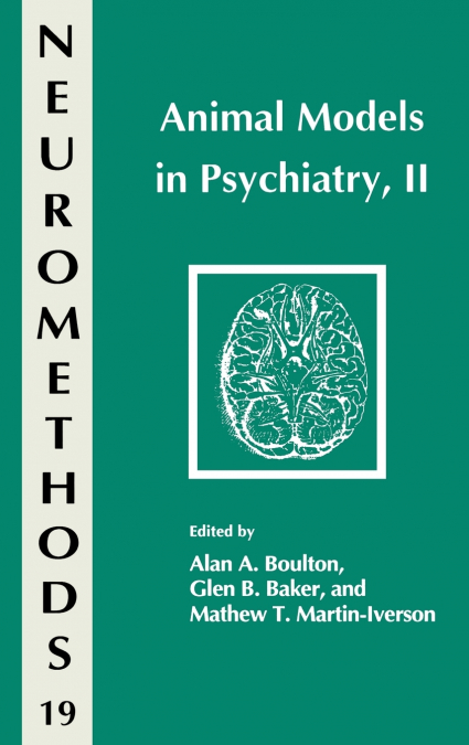 Animal Models in Psychiatry, II
