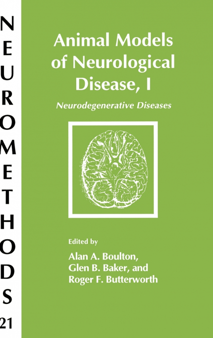 Animal Models of Neurological Disease, I