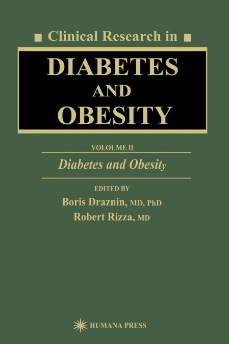 Clinical Research in Diabetes and Obesity, Volume 2