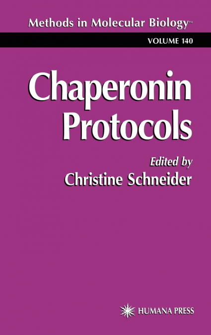 Chaperonin Protocols