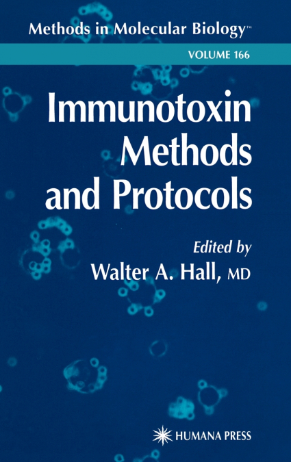 Immunotoxin Methods and Protocols