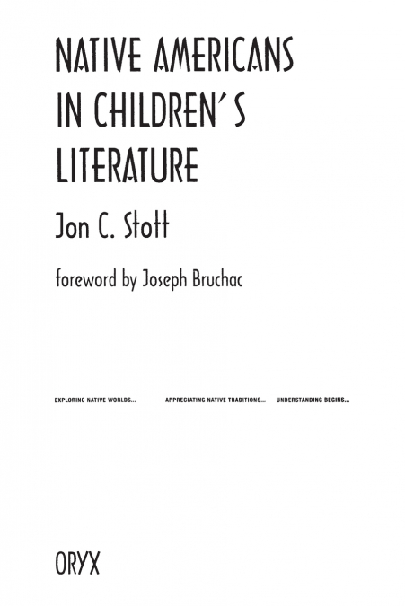 Native Americans in Children’s Literature