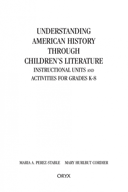 Understanding American History through Children’s Literature