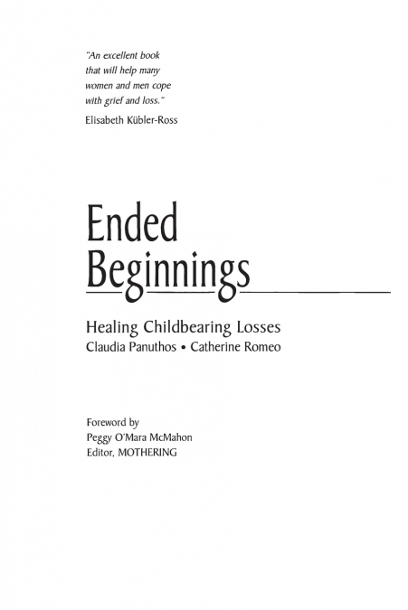 Ended Beginnings