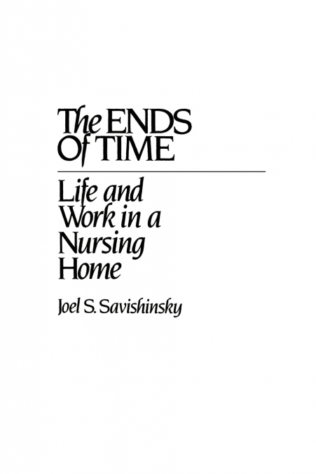 The Ends of Time