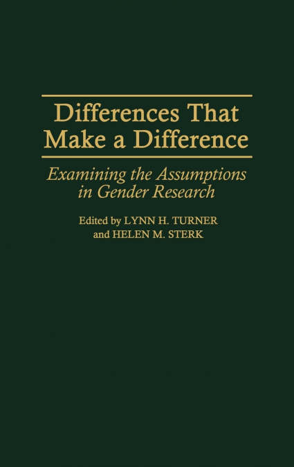 Differences That Make a Difference