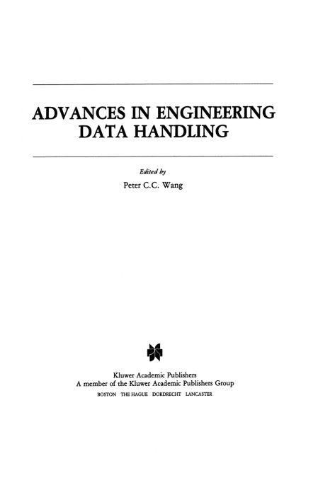 Advances in Engineering Data Handling