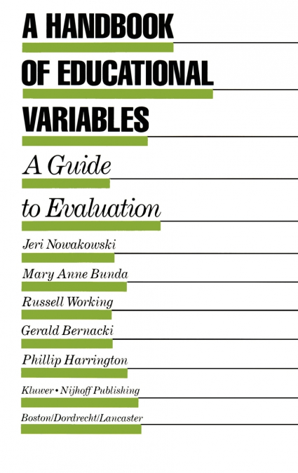 A Handbook of Educational Variables