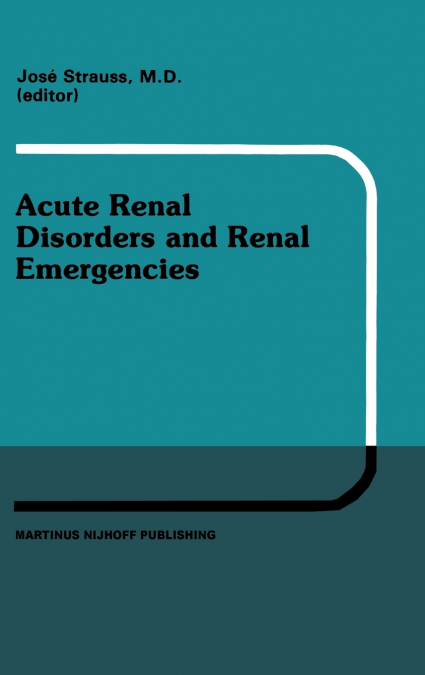 Acute Renal Disorders and Renal Emergencies