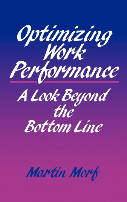 Optimizing Work Performance