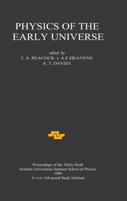 Physics of the Early Universe