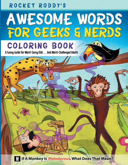 Awesome Words for Geeks & Nerds -- Coloring Book