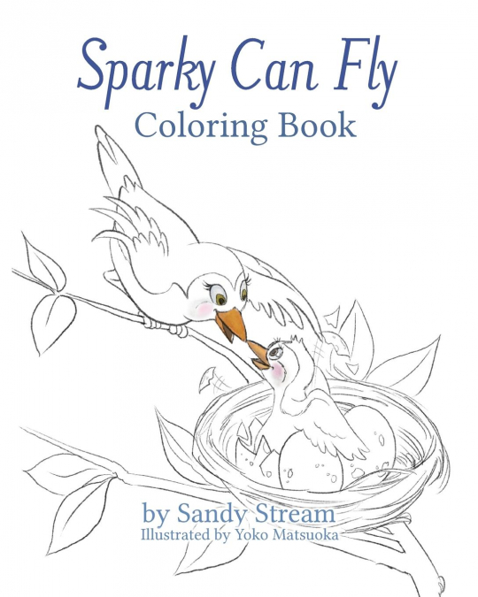 Sparky Can Fly - Coloring Book
