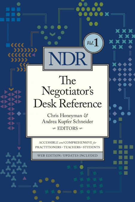 The Negotiator’s Desk Reference