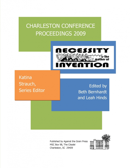 Charleston Conference Proceedings, 2009