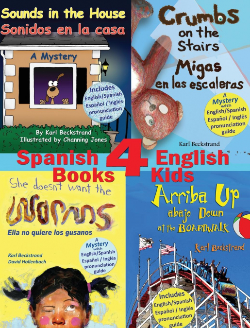 4 Spanish-English Books for Kids - 4 libros bilingües para niños