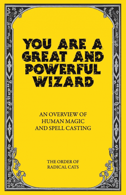 YOU ARE A GREAT AND POWERFUL WIZARD