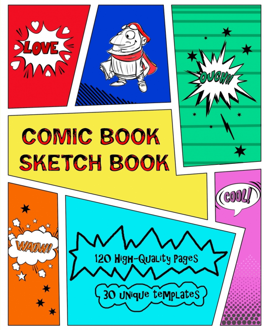 Comic Book Sketch Book