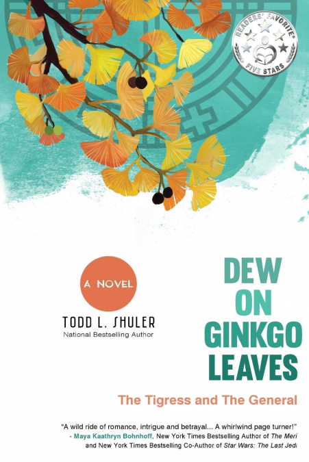 Dew on Ginkgo Leaves