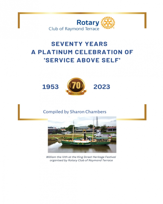 Seventy Years-A Platinum Celebration of ’Service Above Self’