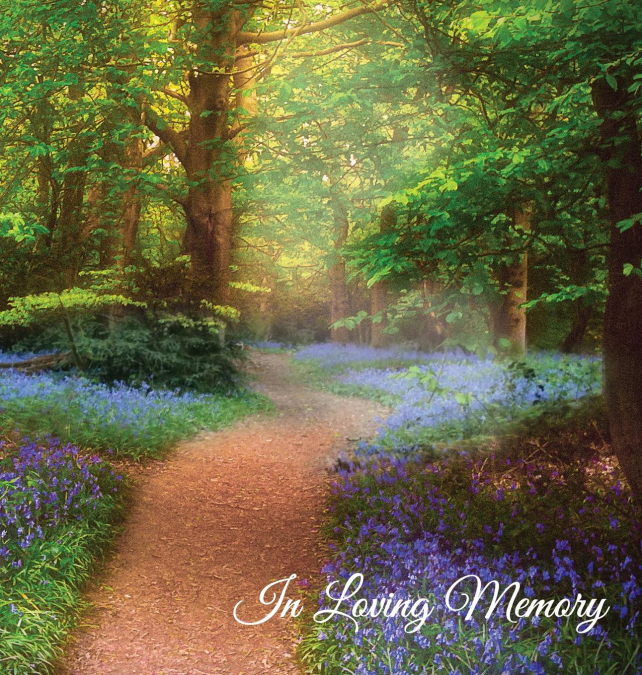 'In Loving Memory' Funeral Guest Book, Memorial Guest Book,  Condolence Book, Remembrance Book for Funerals or Wake, Memorial Service Guest Book