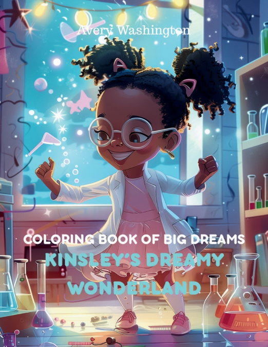 Kinsely’s Dreamy Wonderland Coloring Book of Big Dreams