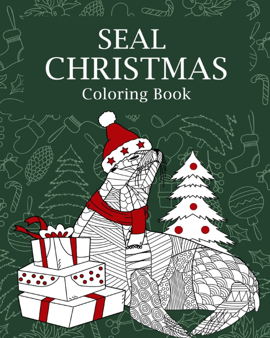 Seal Christmas Coloring Book