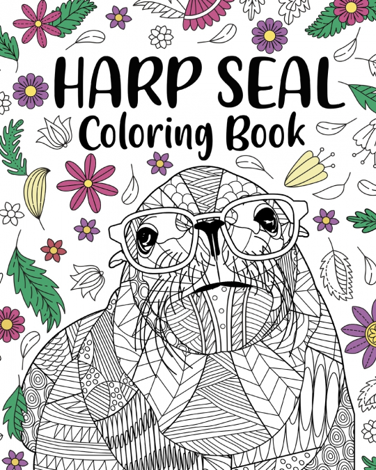 Harp Seal Coloring Book
