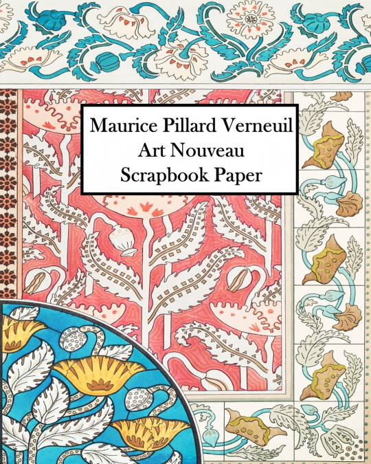 Maurice Verneuil Art Nouveau Scrapbook Paper