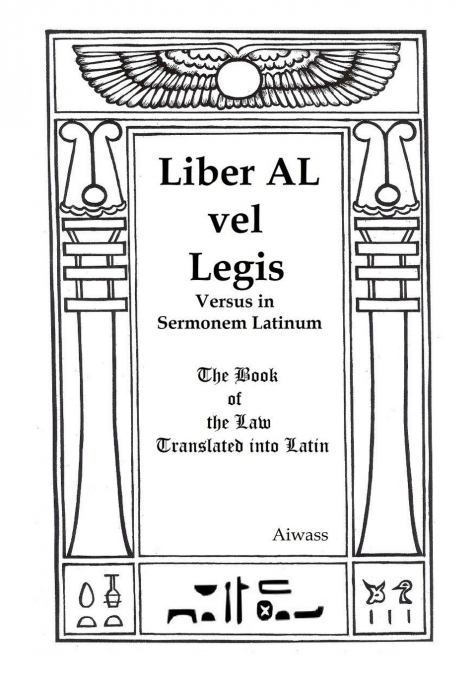 Liber AL vel Legis Versus in Sermonem Latinum