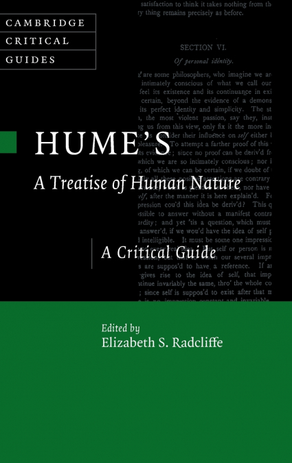 Hume’s A Treatise of Human Nature