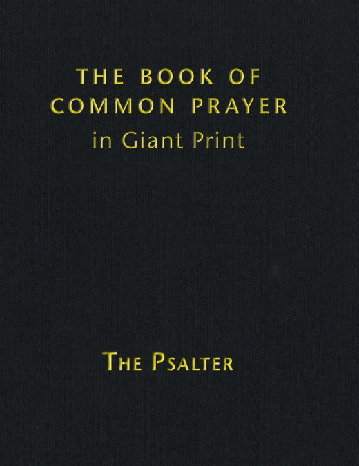 Book of Common Prayer Giant Print, CP800
