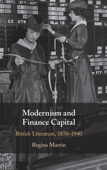 Modernism and Finance Capital