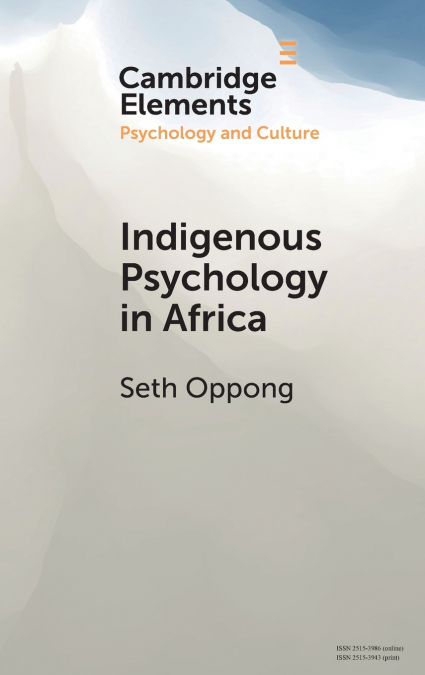 Indigenous Psychology in Africa