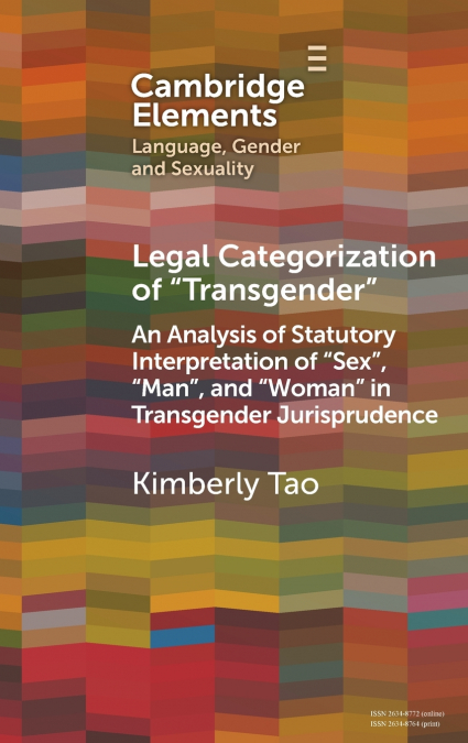 Legal Categorization of 'Transgender'