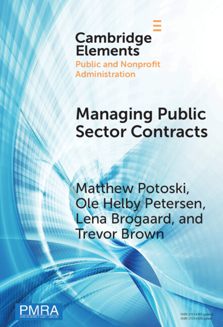 Managing Public Sector Contracts
