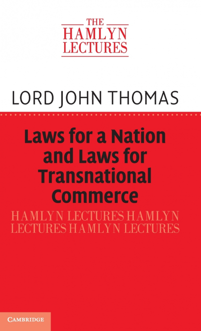 Laws for a Nation and Laws for Transnational Commerce